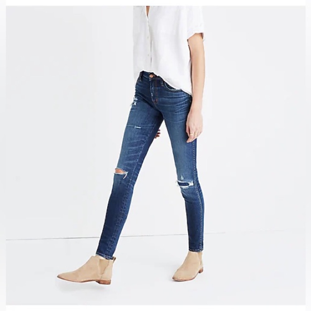 Madewell 9” high riser skinny skinny 26